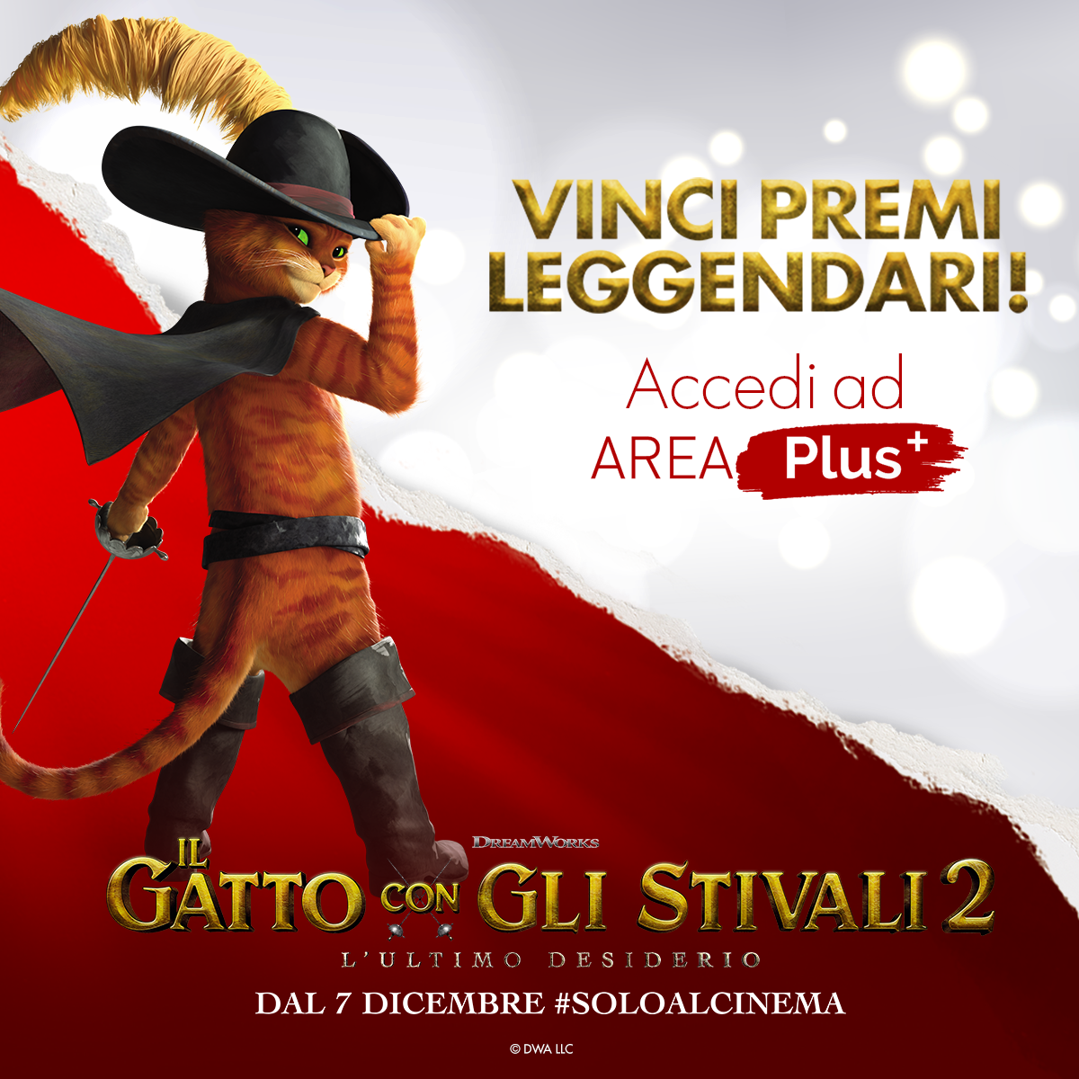 Vinci premi da favola con Il Gatto con gli Stivali 2 L'Ultimo Desiderio Centro Commerciale Vinci premi da favola con Il Gatto con gli Stivali 2 L'Ultimo Desiderio Centro Commerciale